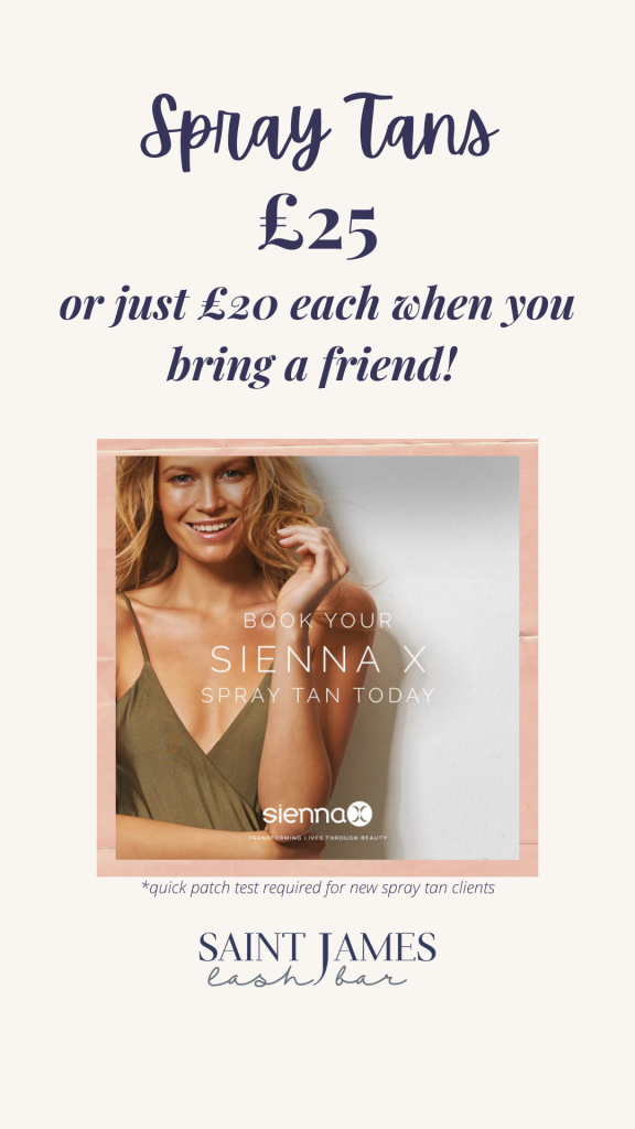Marketing Spray Tans £25 or just £20 when you bring a friend
